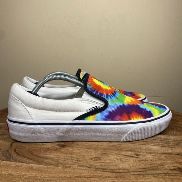 VANS Shoes - Vans Tie Dye Womens Colorful Tie Dye Size 9 Slip On Shoes